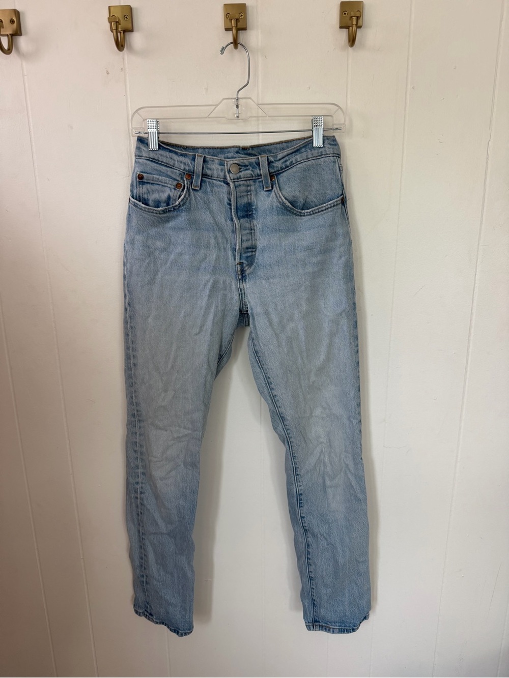 Levi's Light Blue Straight Leg Women's Jeans